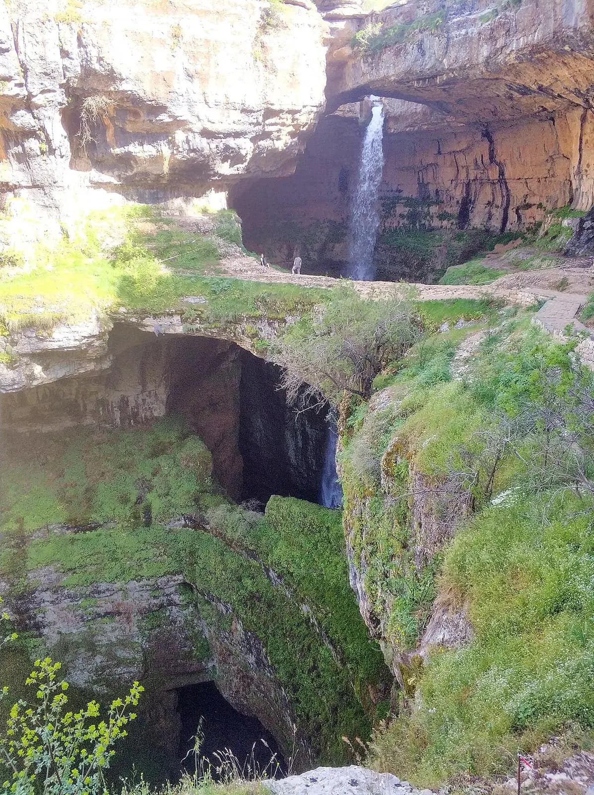 Baatara Gorge in Lebanon