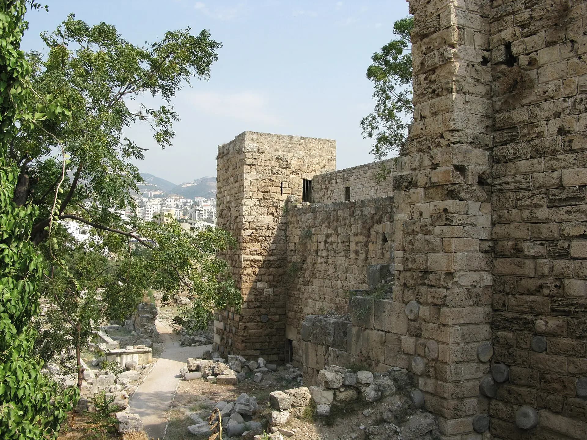 Byblos Castle and the archaeological site