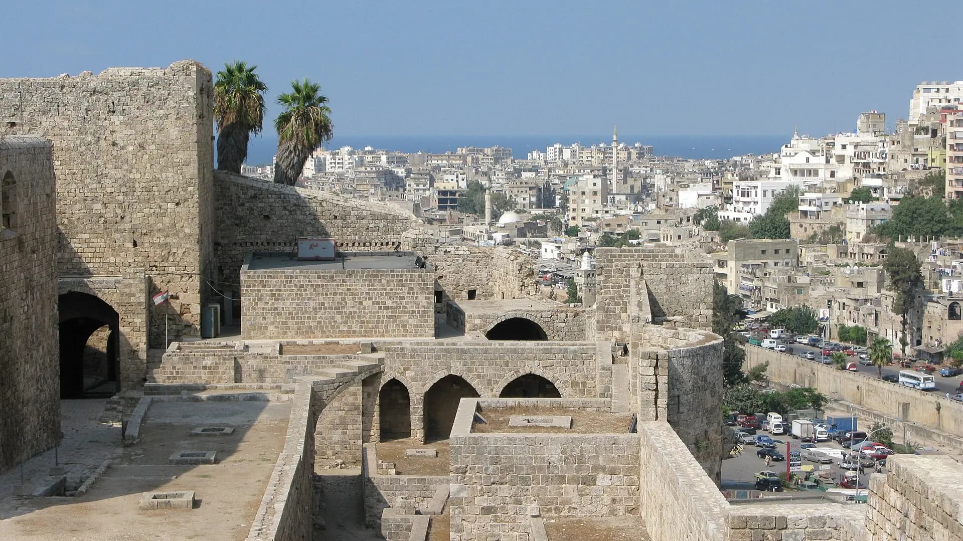 Tripoli Citadel overlooking the city