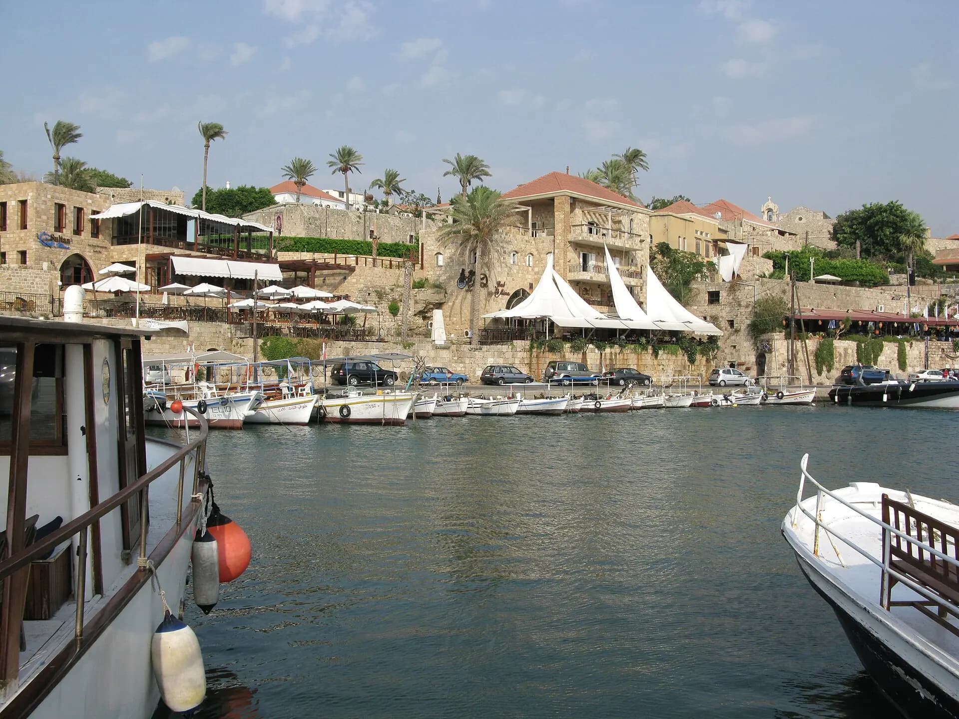 Historic harbour at Byblos